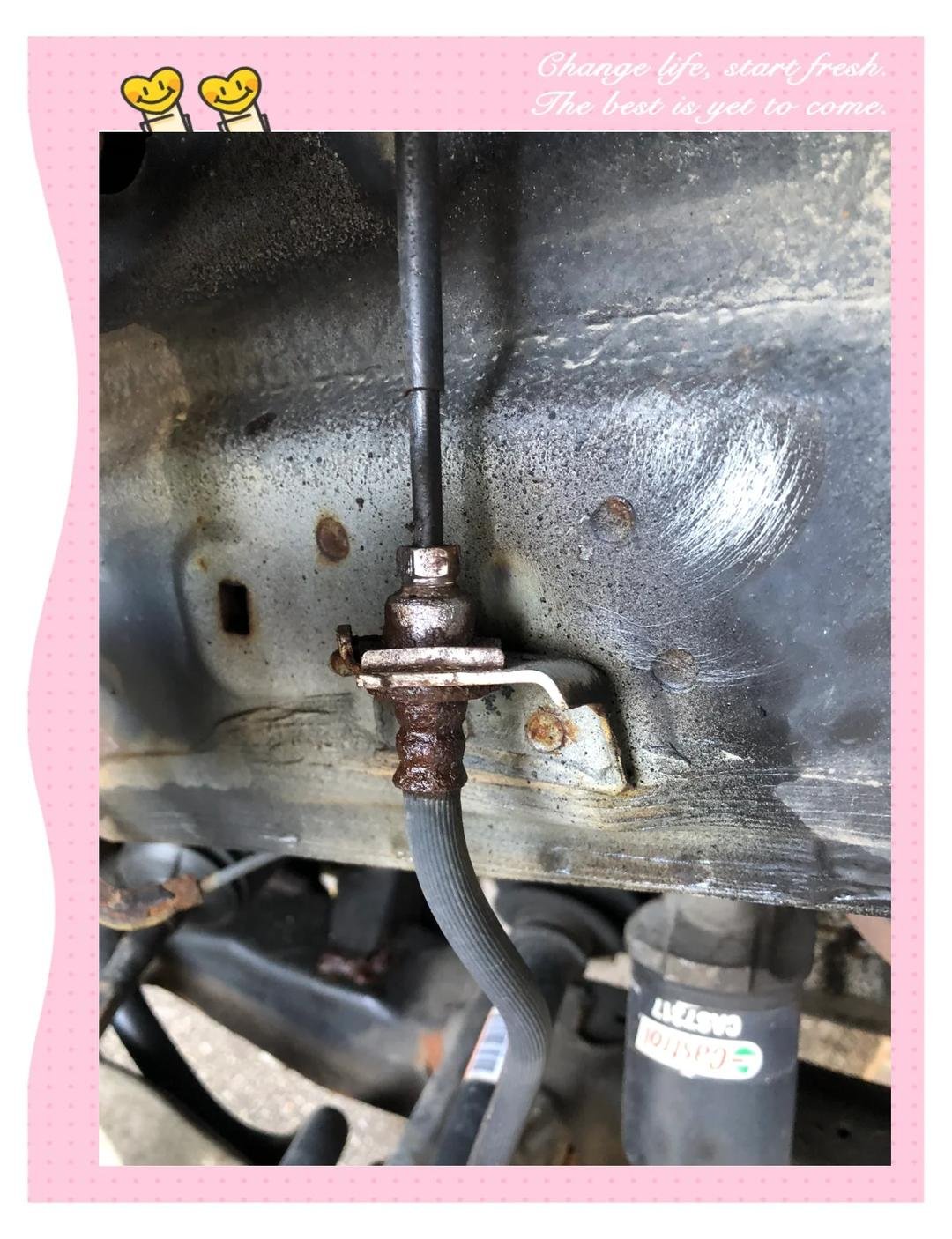 AZ2203240010 Howo Truck Transmission Brake Oil Inlet Pipe