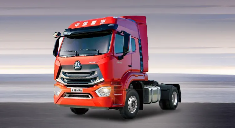 Hohan Tractor Truck on road