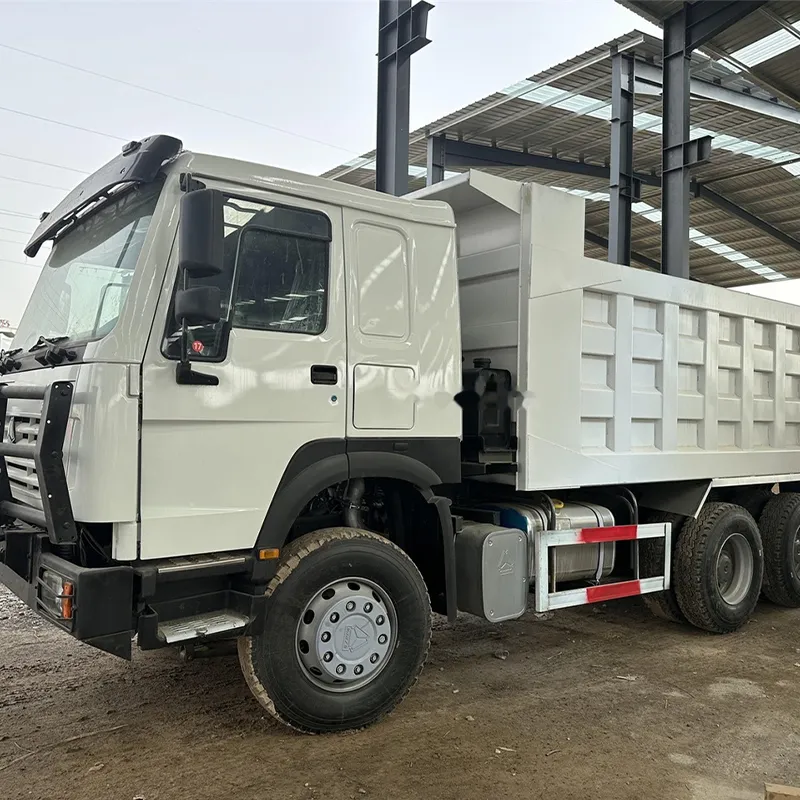 Close-up of the durable dump body and chassis