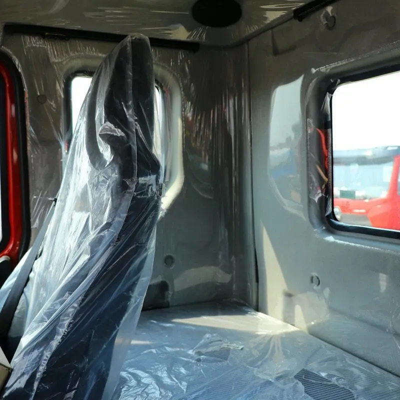 Comfortable sleeping berth and storage in a Howo long-haul truck interior