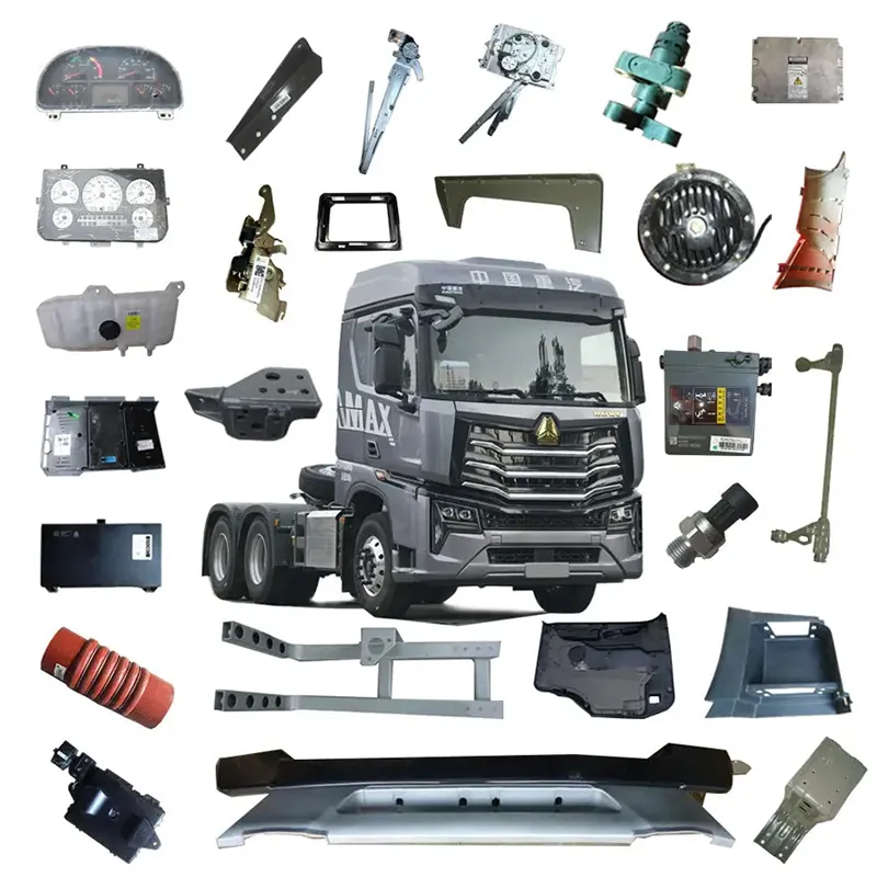 Sinotruk Howo transmission and axle components – gearbox and differential parts