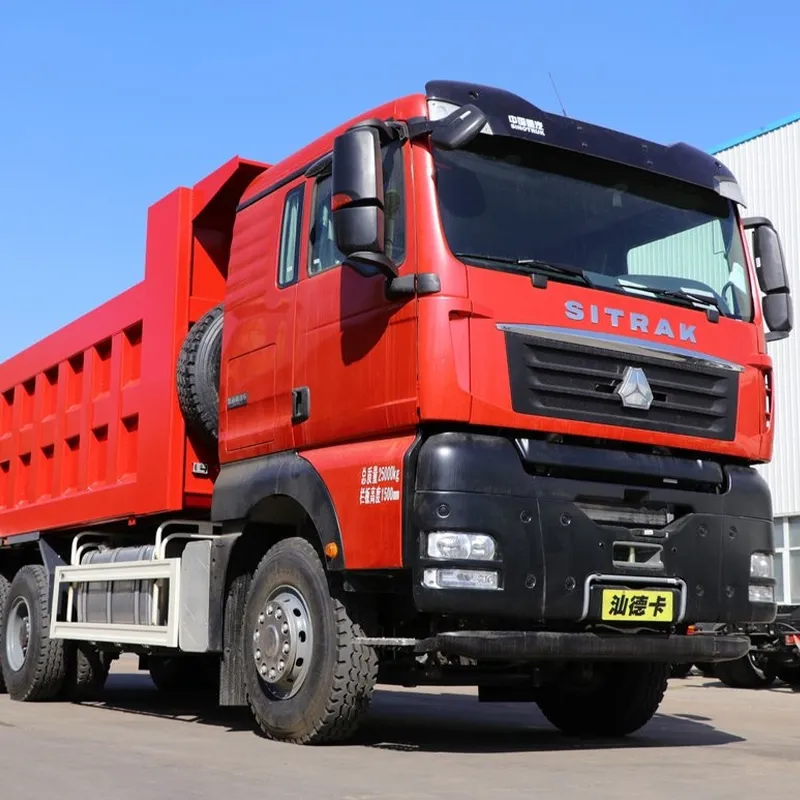 Sinotruk Sitrak G7 tipper – mining and construction