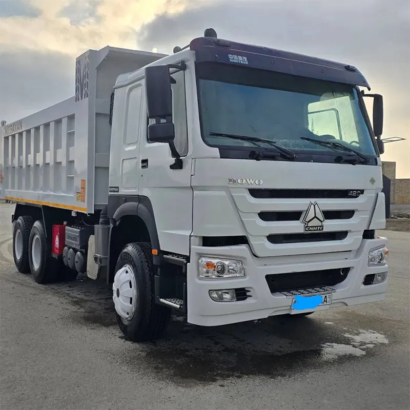 Sinotruk Howo 420 dump truck – 420hp construction and mining