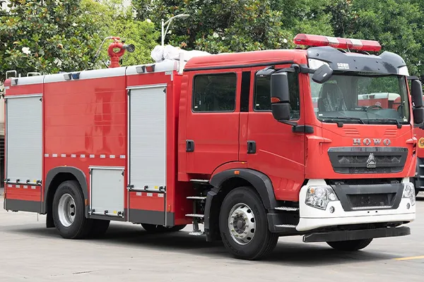 Howo Fire Truck 4x2