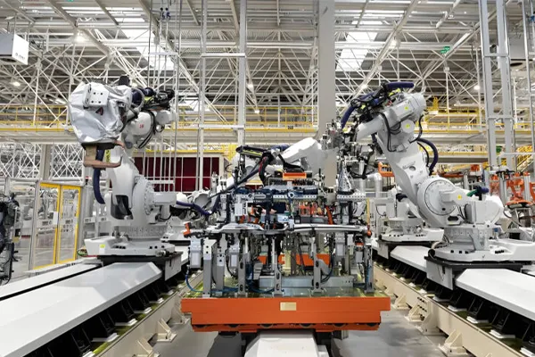 Sinotruk Jinan factory heavy truck assembly line