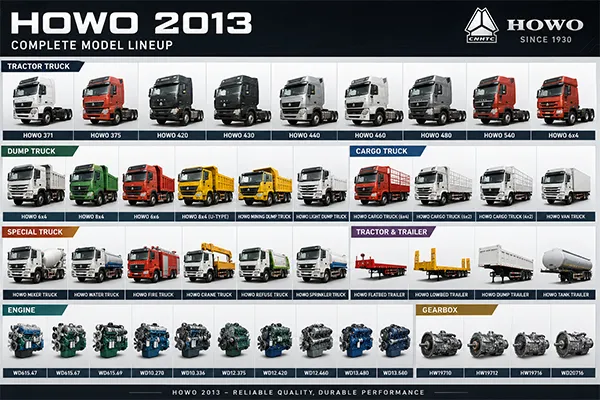 HOWO 2013 T7H heavy duty truck - 600x400