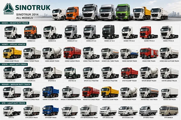 Sinotruk 2014 HOWO heavy-duty truck